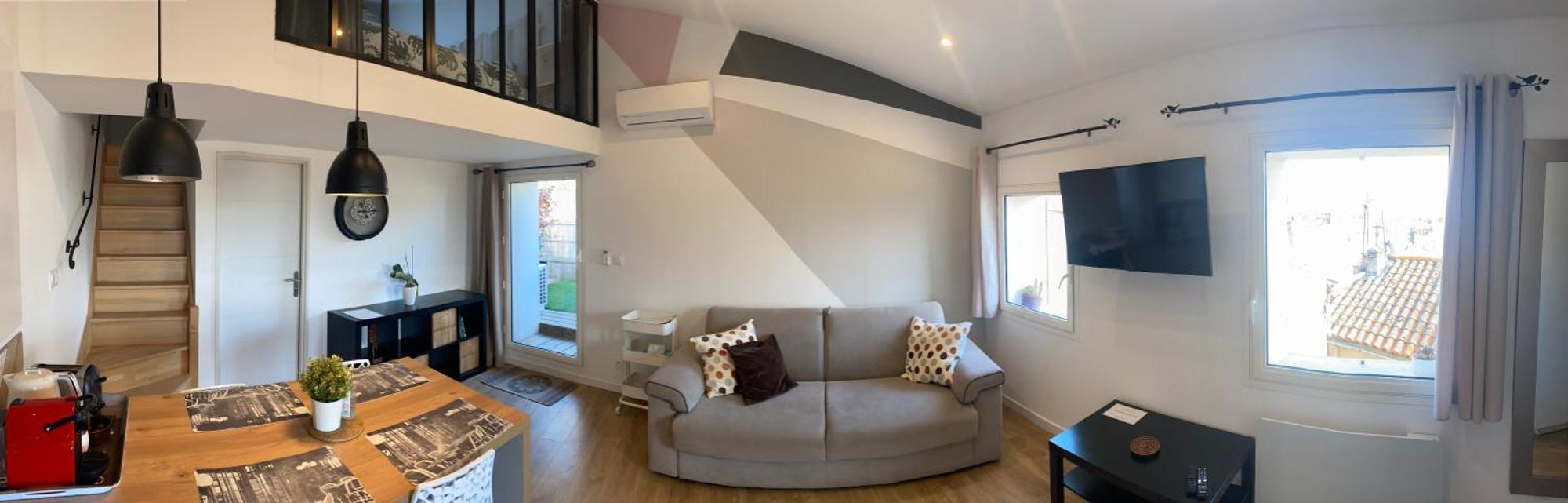 Spacieux Duplex, Vue Mer Et Belle Terrasse Hyeres Exterior photo